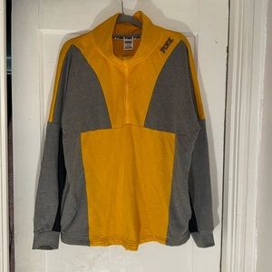 PINK Victoria’s Secret Half-Zip Up Sweater